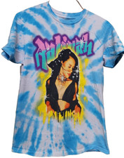 Aaliyah Tie-Dye T-Shirt Size Medium Hip-Hop Rap Band Tee
