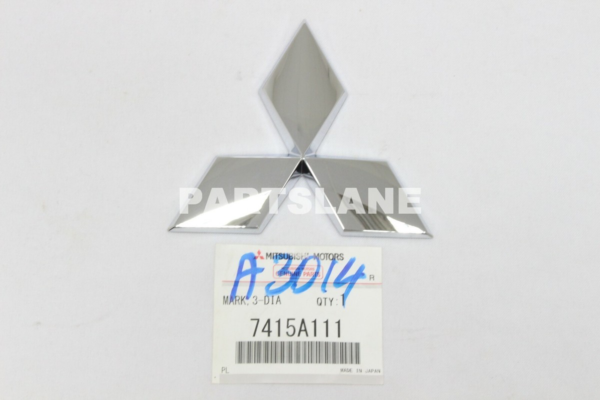 Mitsubishi Outlander Sport Lancer OEM Genuine Three Dia Mark
