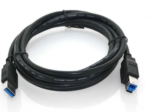 10Ft (10 Feet) USB 3.0 A Male To B Male Super Speed Cable Black  - Image 2 of 2