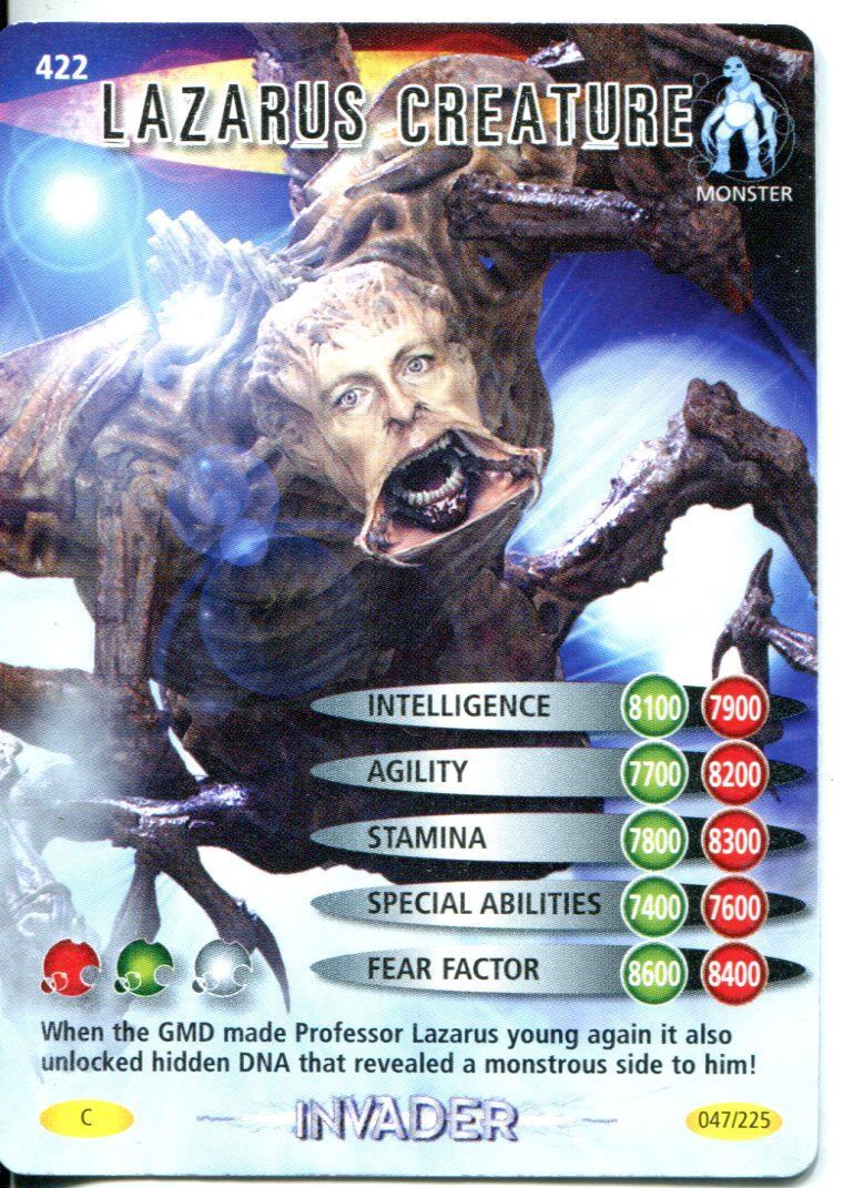 Doctor Who Battles In Time Invader #422 Lazarus Creature | eBay