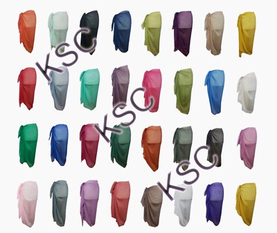 12x verschiedene einfache rechteckige Schal/Sarong/Hijab Restposten Großhandel