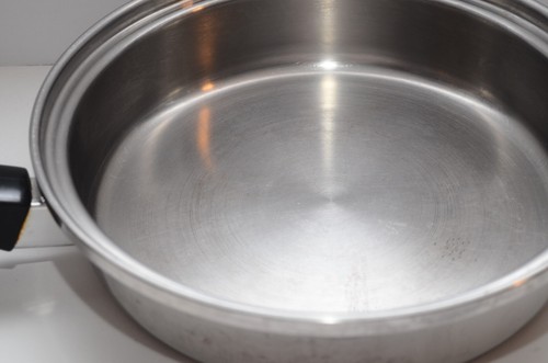 Vintage Seal-O-Matic 3 Ply 18-8 Stainless Steel 10 1/2" Skillet USA No Lid - Picture 3 of 7