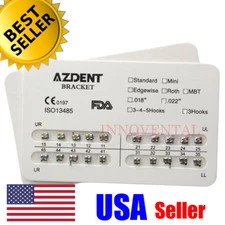 2x Pack AZDENT Dental Orthodontic Metal Brackets
