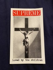 supreme jesus sticker