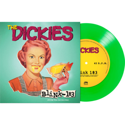 The Dickies   Blink-183 (Green 7  Vinyl) **NEW IN STOCK UK** USA IMPORT