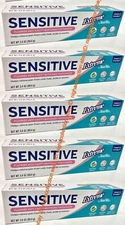 ( LOT 9 ) Natural White Sensitive Extreme Whitening Toothpaste 3.4 oz Ea SEALED