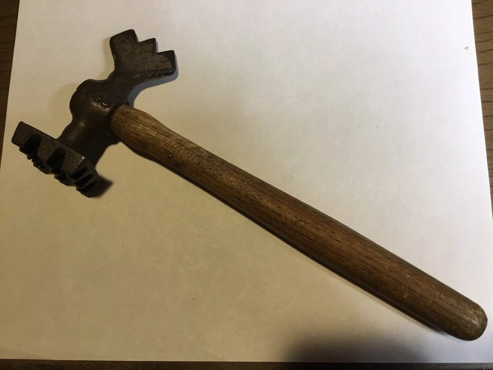 Vintage Ice Chipper Crusher Mallet Kitchen Tool Meat Tenderizer