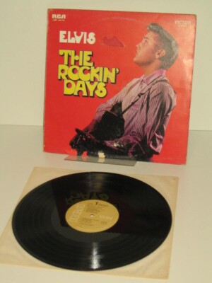Vinyl LP  Elvis Presley:  The Rockin' Days  (1977 RCA Victor LSP 34 175  Italy)