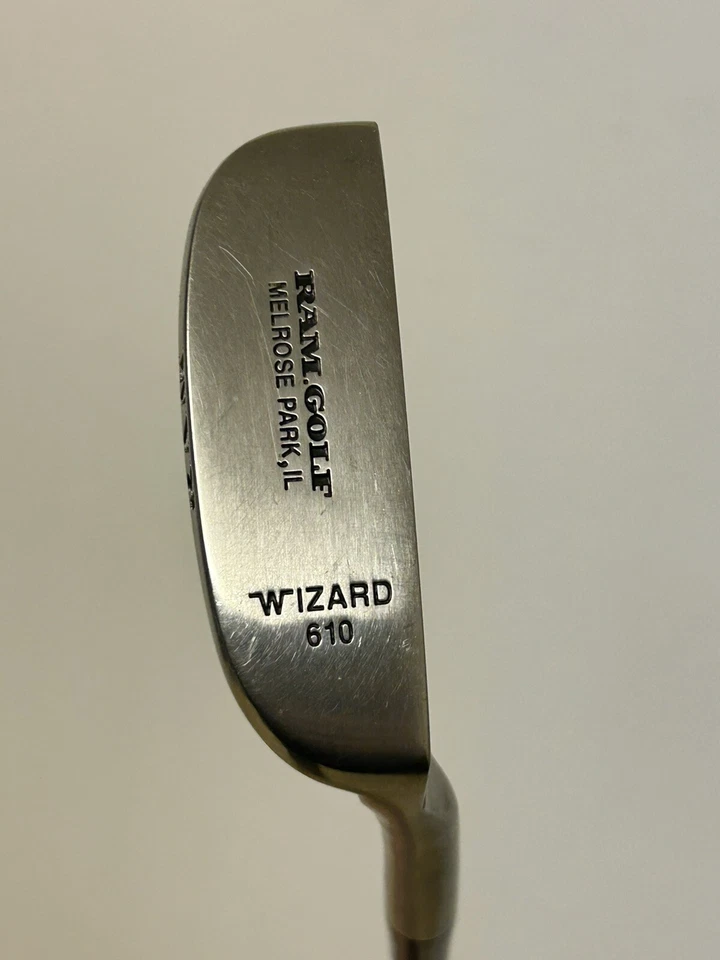 Vintage Ram Wizard 610 Putter Steel Shaft 34" Length / Napa Blade / Right Handed - Image 3 of 4