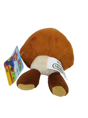 Goomba Plush Figure Toy JAKKS PACIFIC WORLD OF NINTENDO - Super