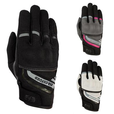 Oxford Dakar 1.0 Damen Motorradhandschuhe Sommer belüftet Motorradhandschuh