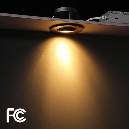 3 Inch 5CCT Gimbal Recessed Lighting, 7W, Oil Rubbed Bronze, Pack of 6 - Picture 3 of 7