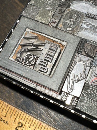 Printing Blocks “ Lead Ornamental Borders Dingbats” Nice Variety Beautiful! C4 - Picture 16 of 22