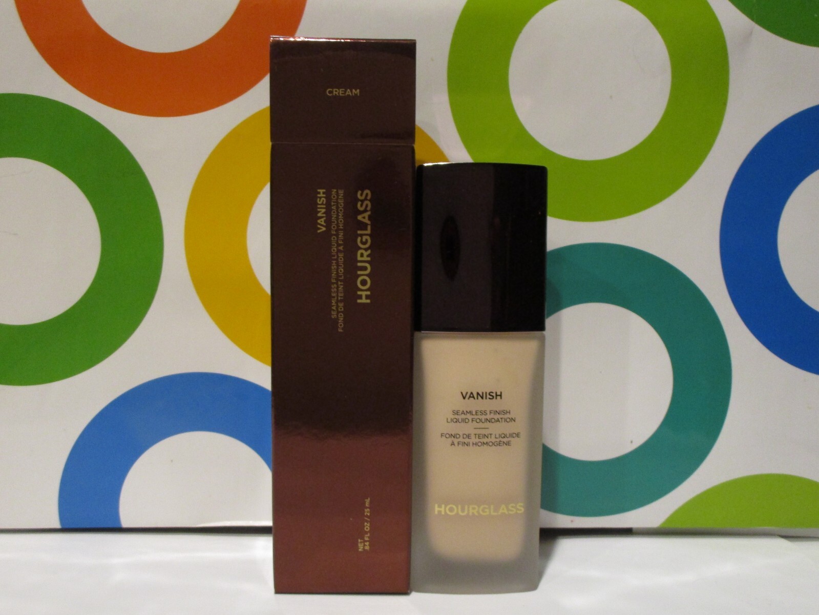 HOURGLASS VANISH SEAMLESS FINISH LIQUID FOUNDATION CREAM .84 OZ