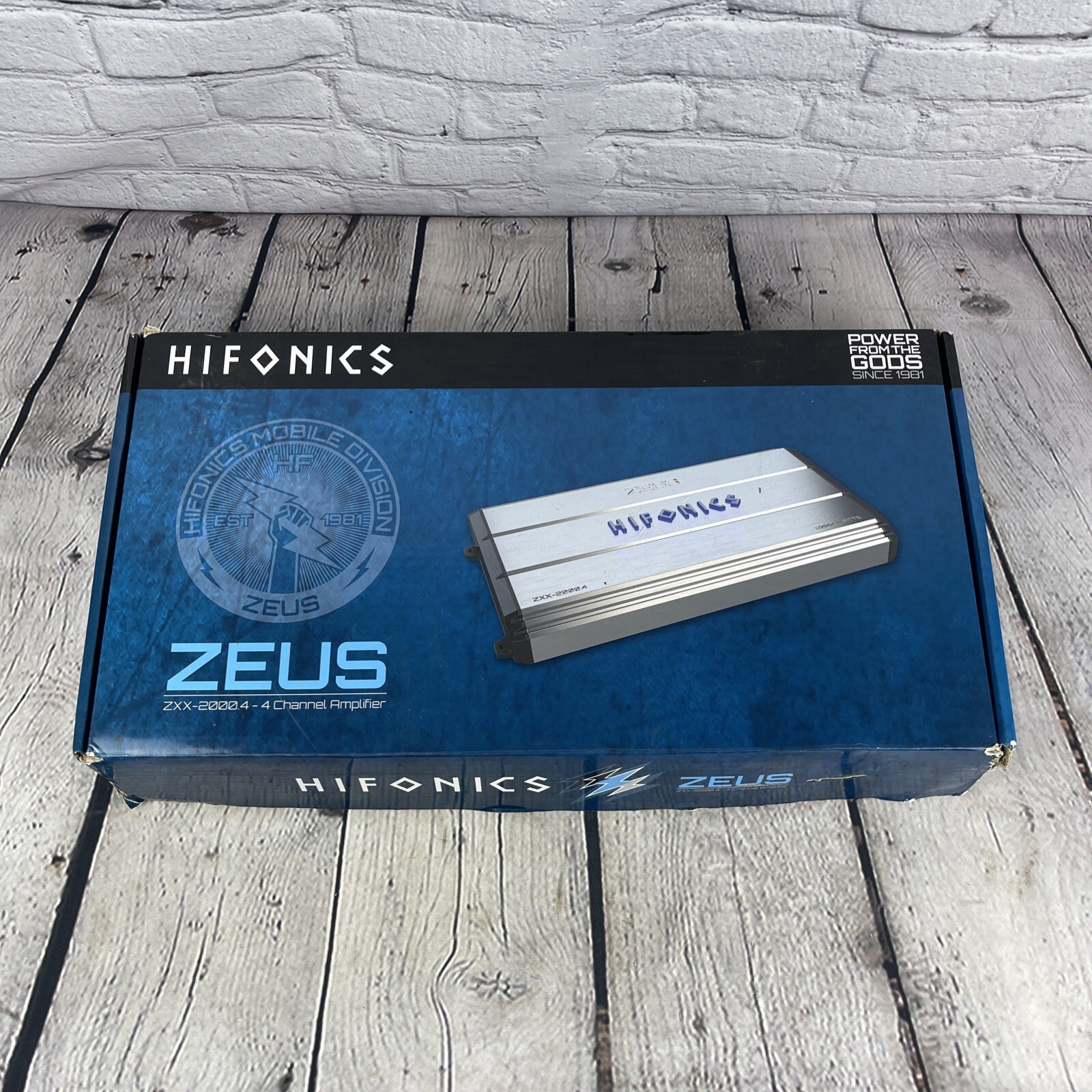 Hifonics Zeus ZXX2000.4 2000W 4Channel Bridgeable Car Audio Amplifier for sale online eBay