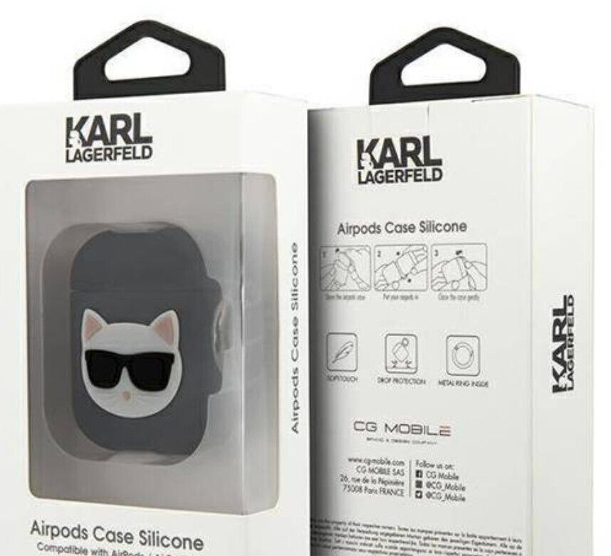 CG Mobile Karl Lagerfeld KLAP2PGKIPK Étui pour AirPods Pro 2 (2022/2023