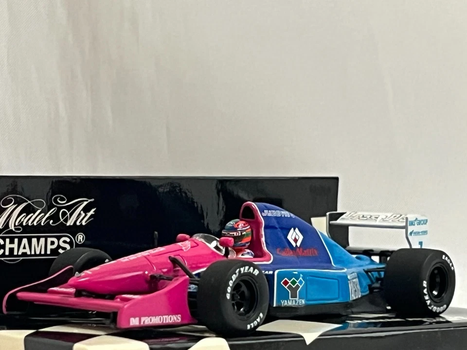 1/43 Brabham Judd BT60 F1 1992 #7 Eric Van De Poele Minichamps used - Image 2 of 4