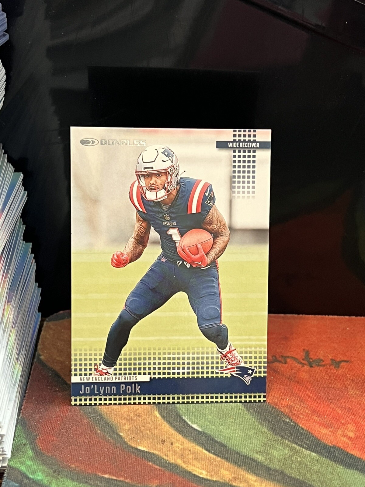 2024 Panini Donruss 2004 Retro Ja'Lynn Polk #40 New England Patriots RC
