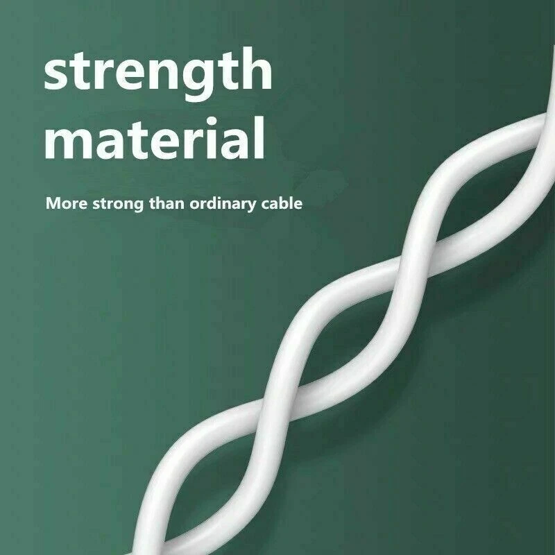 USB C Type C Fast Data Charging Cable For Samsung LG Phones Tablets Android iPad - Image 4 of 4