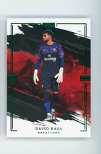 2022-23 David Raya Panini Impeccable Premier League Emerald Brentford Card 5/5