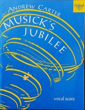 Andrew Carter's Musick's Jubilee vocal score