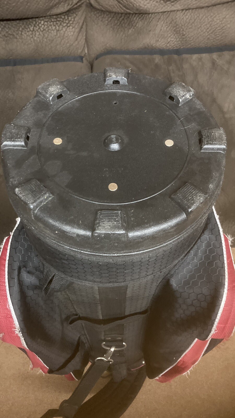 Founders Club Cart Golf Bag Red / Black PreOwned Condition eBay