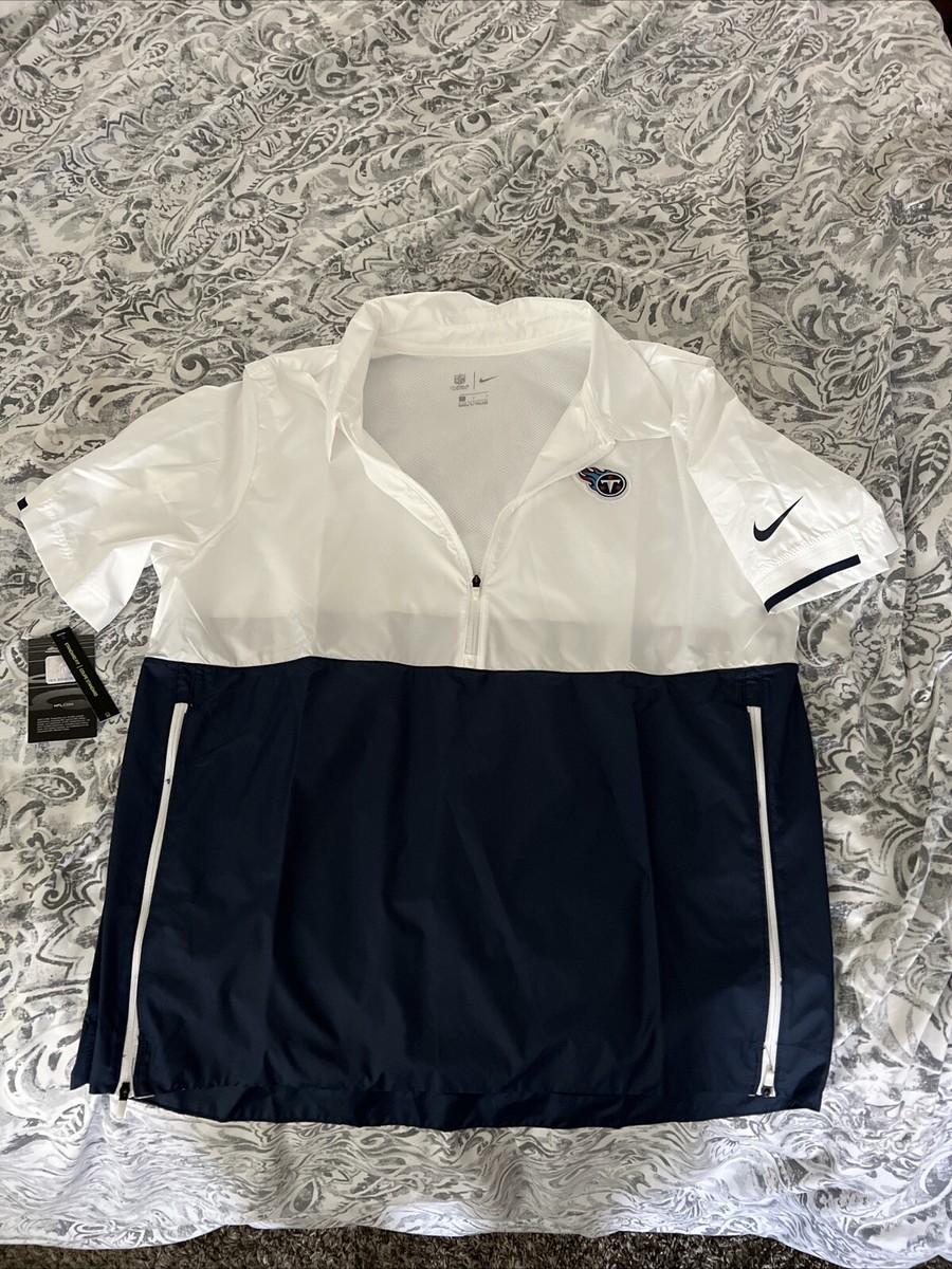 Tennessee Titans Nike Men's On Field Short Sleeve Windbreaker - Main Image