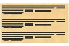 Nikon F2 Light Seal back cover replace 3pcs Kit Sponge From Japan Film Adhesive 