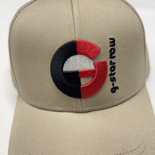 G-Star Raw Hat Mens Cap Beige Khaki Tan Original Artwork Logo Strapback Baseball - Picture 4 of 12