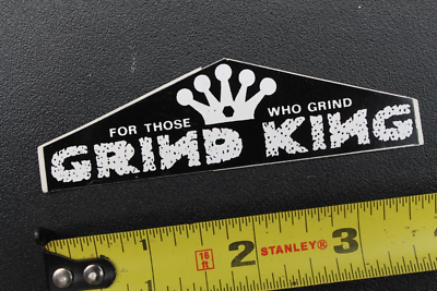 Grind King Skateboard Trucks Black White OG Z64A Vintage