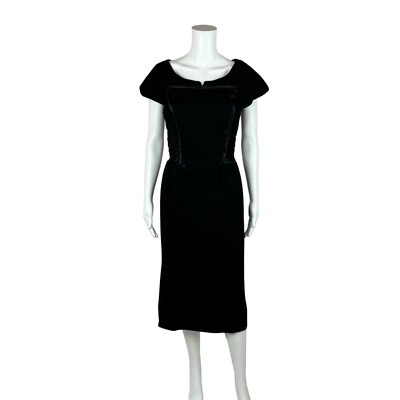 black formal dress with white trim One-Shoulder Black and White Long Formal Dress White/Black / 0 main image 0