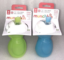Munchkin Sippy Cup Click Lock Bite Proof Spill Proof 9 oz BPA Free 9 Months NEW