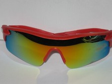 POLARIZED HALF FRAME SPORT SUNGLASSES CYCLING BASEBALL MEDIUM FRAME C19