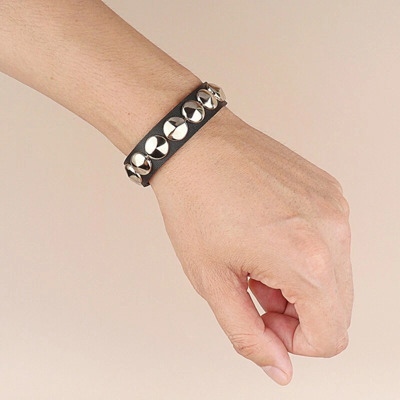 Metal and clearance leather bracelets