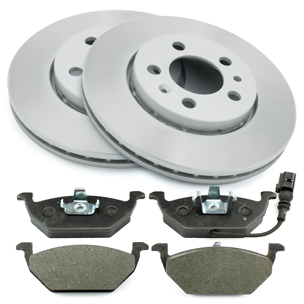 Bremsscheiben Bremsbeläge vorne 256mm für Audi A2 A3 Skoda VW Golf 