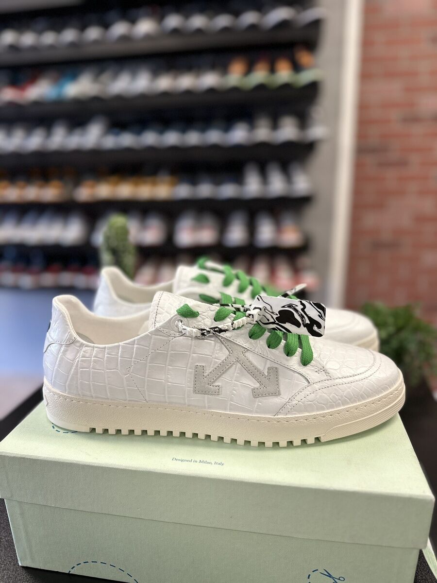 Size 12US/45EU OFF-WHITE C/O VIRGIL ABLOH White Croco Size 12US/45EU OFF-WHITE C/O VIRGIL ABLOH White Croco