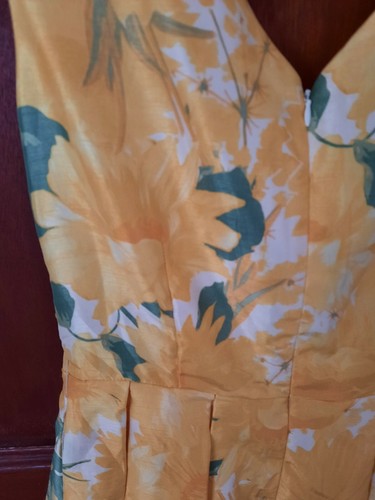 Joanie clothing yellow floral summer dress - Picture 9 of 11