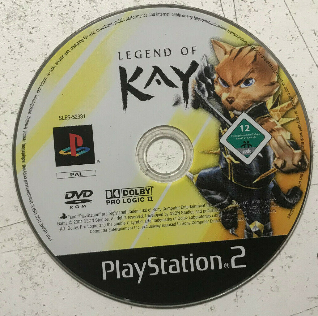 Legend Of Kay PS2