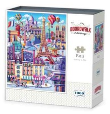 Paris 1000 Piece Jigsaw Puzzle Boardwalk New