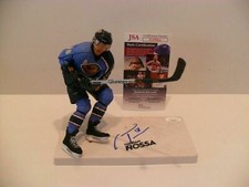 Marian Hossa Autographed Signed Atlanta Thrashers McFarlane Figurine JSA COA 