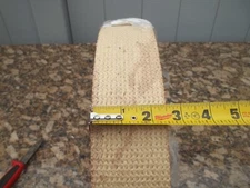 WINCH BRAKE LINER 2 1/2" X 1/4" sold by THE feet, HIGH FRICTION NON ASBESTOS