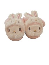 Sanrio My Melody Plush Pink Slippers New w/tags Size 7-7.5