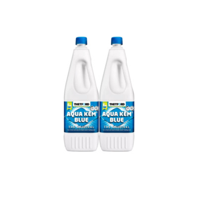 Thetford AQUA KEM BLUE Sanitärflüssigkeit  2 x 2 Liter WC Zusatz Camping