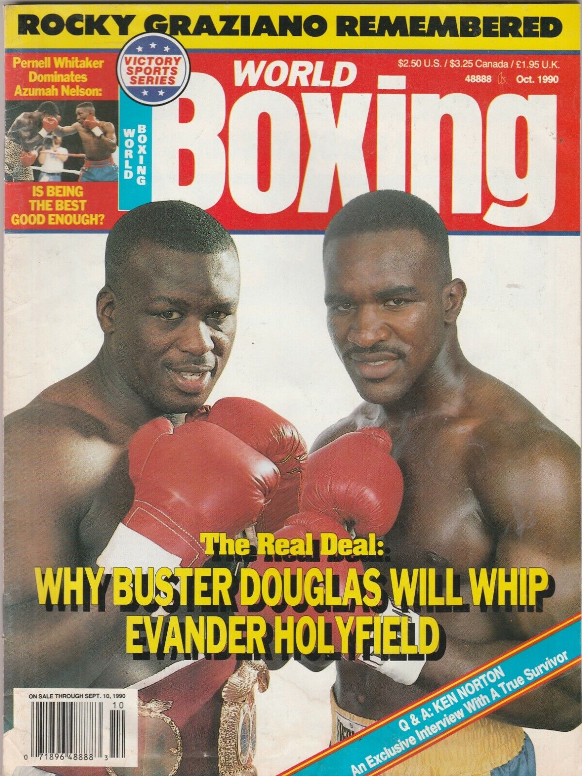 Boxing News and History - James Buster Douglas born in Columbus