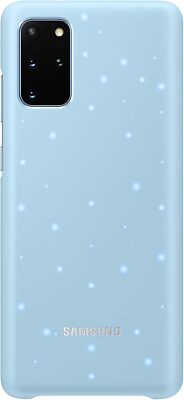 Samsung Electronics Galaxy S20+ Plus Case, Protective Smart LED Back Cover -Blue