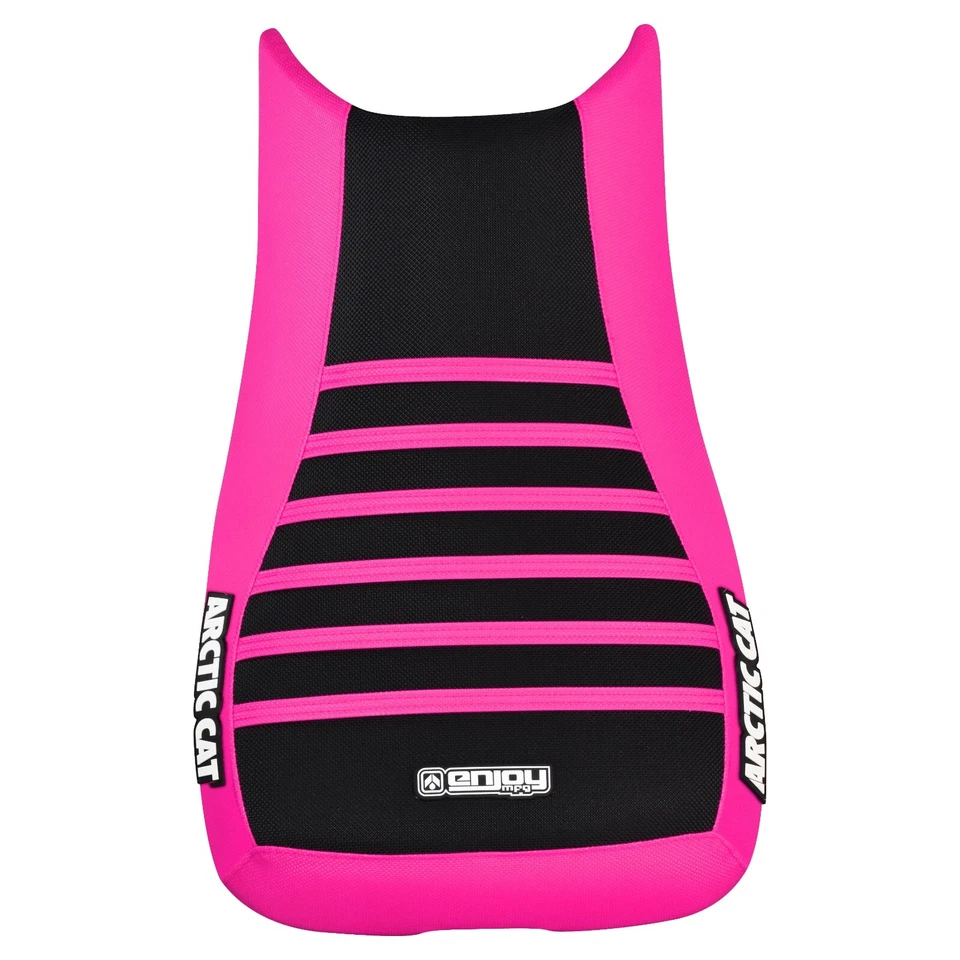Cubierta de asiento Arctic Cat 400 500 650 700 750 1000 2005-2017 rosa/negro/rosa #387 Foto 3 de 4