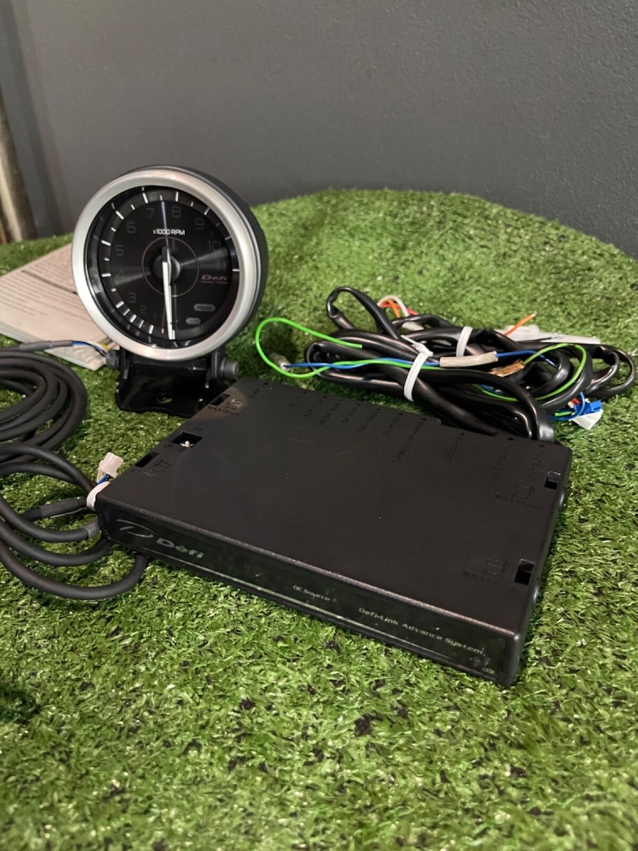 Defi Advance A1 Tachometer Gauge 11000 RPM + Control Unit | eBay