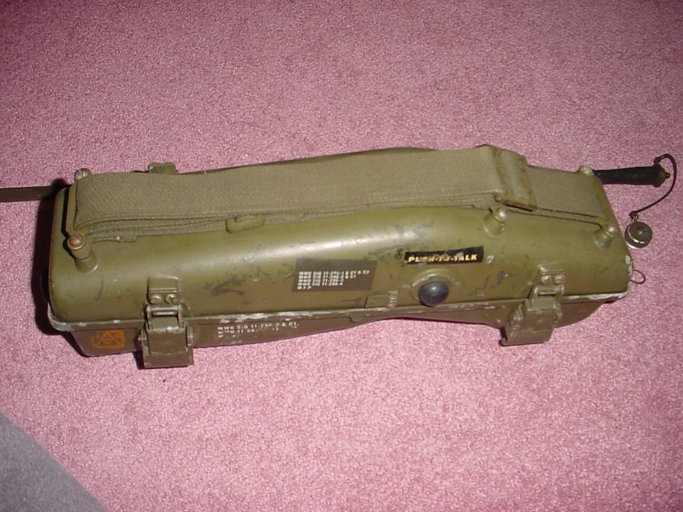 vintage RT-196/PRC-6 Radio Transmitter Receiver Walkie Talkie ...