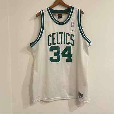 Vintage #34 PAUL PIERCE Boston Celtics NBA Nike Black Jersey XXL