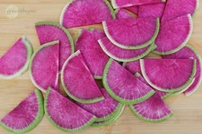 WATERMELON RADISH *  500 SEEDS * MILD * SWEET FLAVOR * ROASTED * 